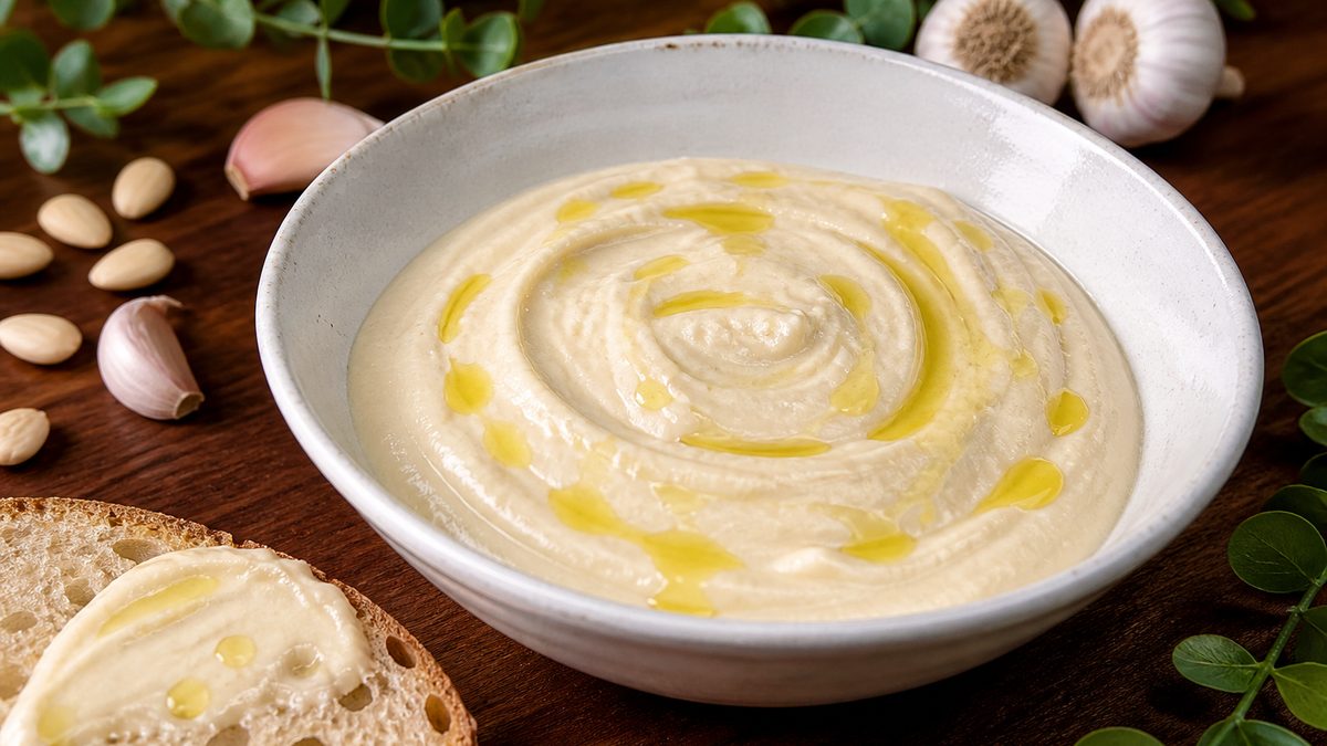 Ajoblanco de Almería, receta de Sofia te cocina ✨