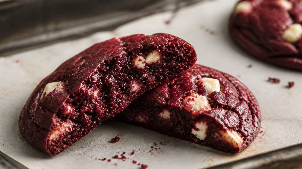 Cookies de Red Velvet, receta de nutri.camiladuckardt
