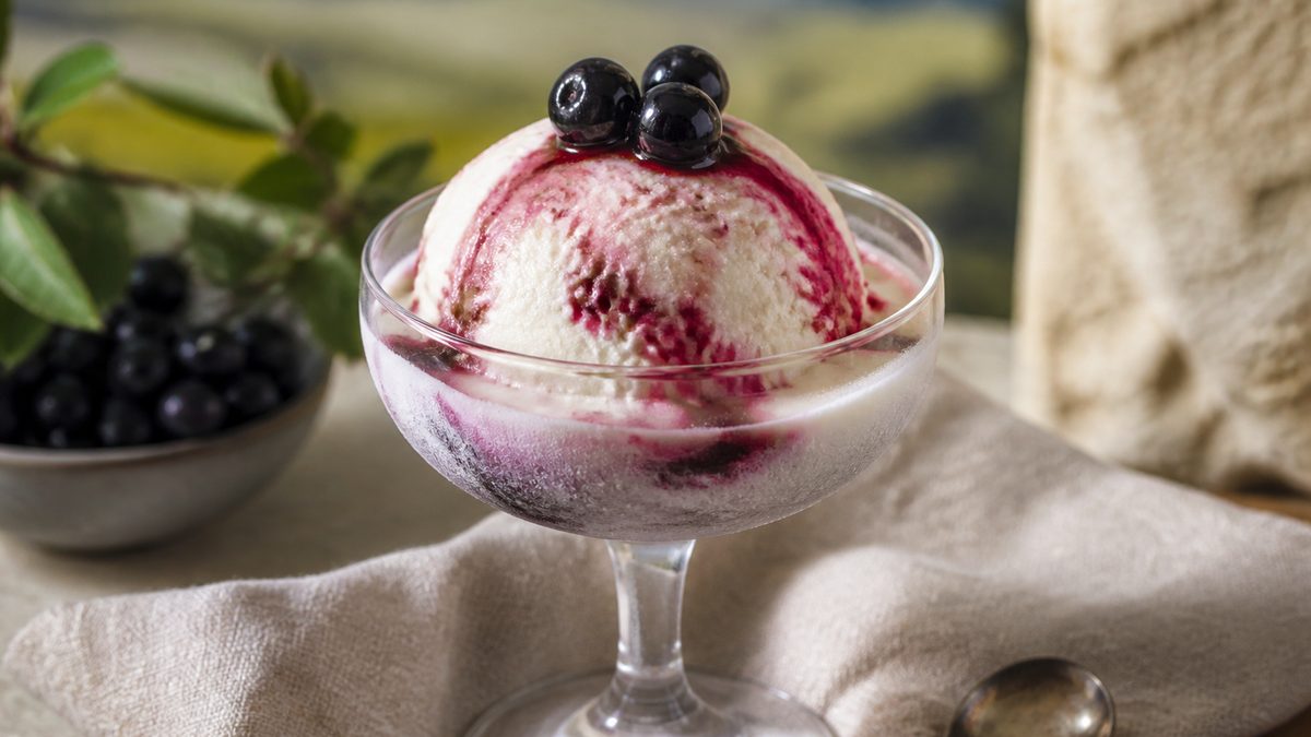 Helado artesano de queso de oveja, receta de urrapetito