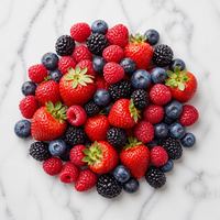 Frutos rojos variados