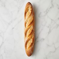 Pan rústico o baguette