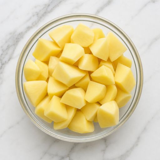 Patatas peladas