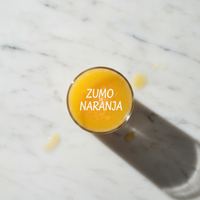 zumo de naranja