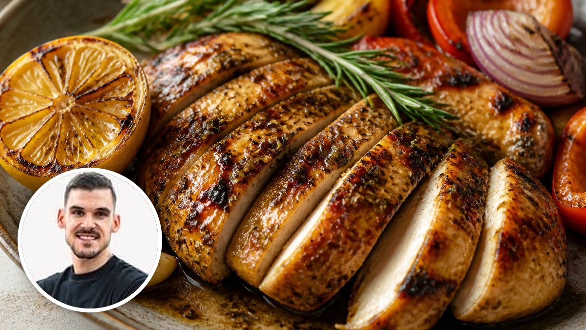 Mezcla aromática de Sergio Frutos, con su foto de perfil en un montaje de HolyCook