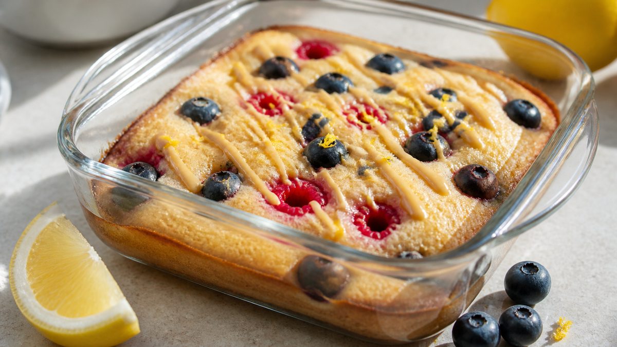 Pancakes proteicos de limón y arándanos, receta de jshealth