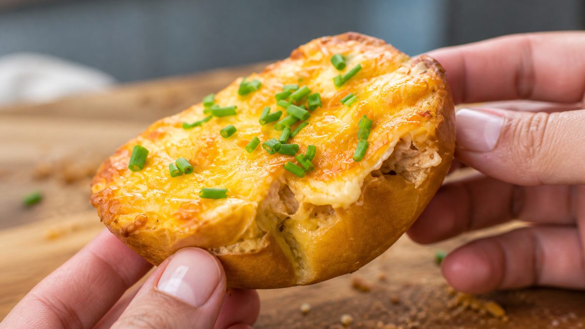Panes brioche rellenos de pollo y queso, @Recetasparavagoz