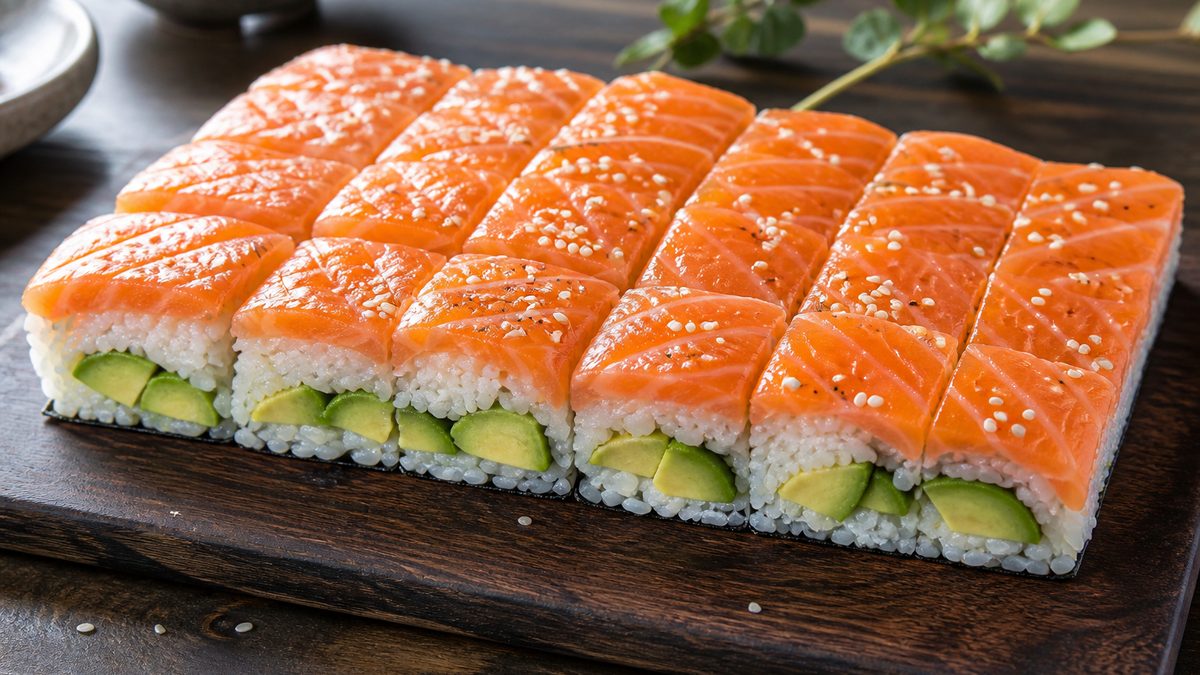 Plancha de sushi casero, receta de porter4house