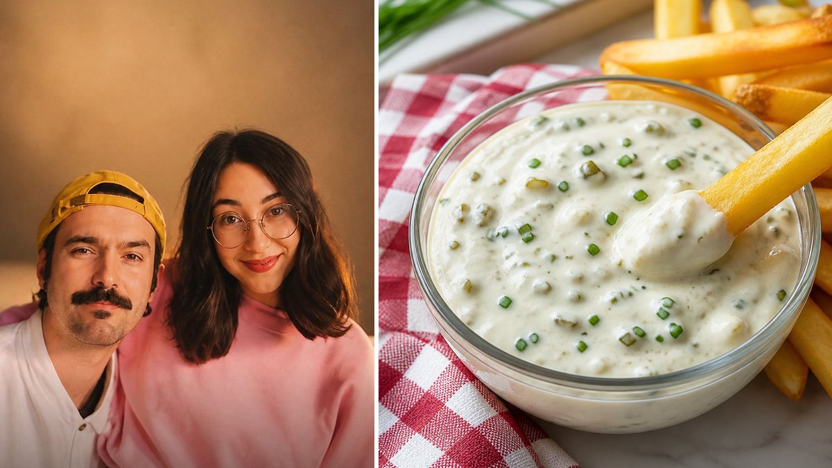 @missmrchili, creador, y su Salsa deluxe para patatas en un montaje de HolyCook